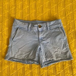 American Eagle Outfitters Sky Blue Chino Shorts